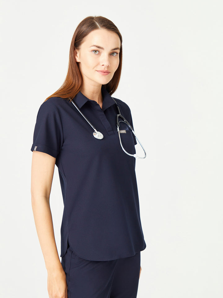 Fit Medical 03  Дамска  Медицинска туника  -  Тъмносин