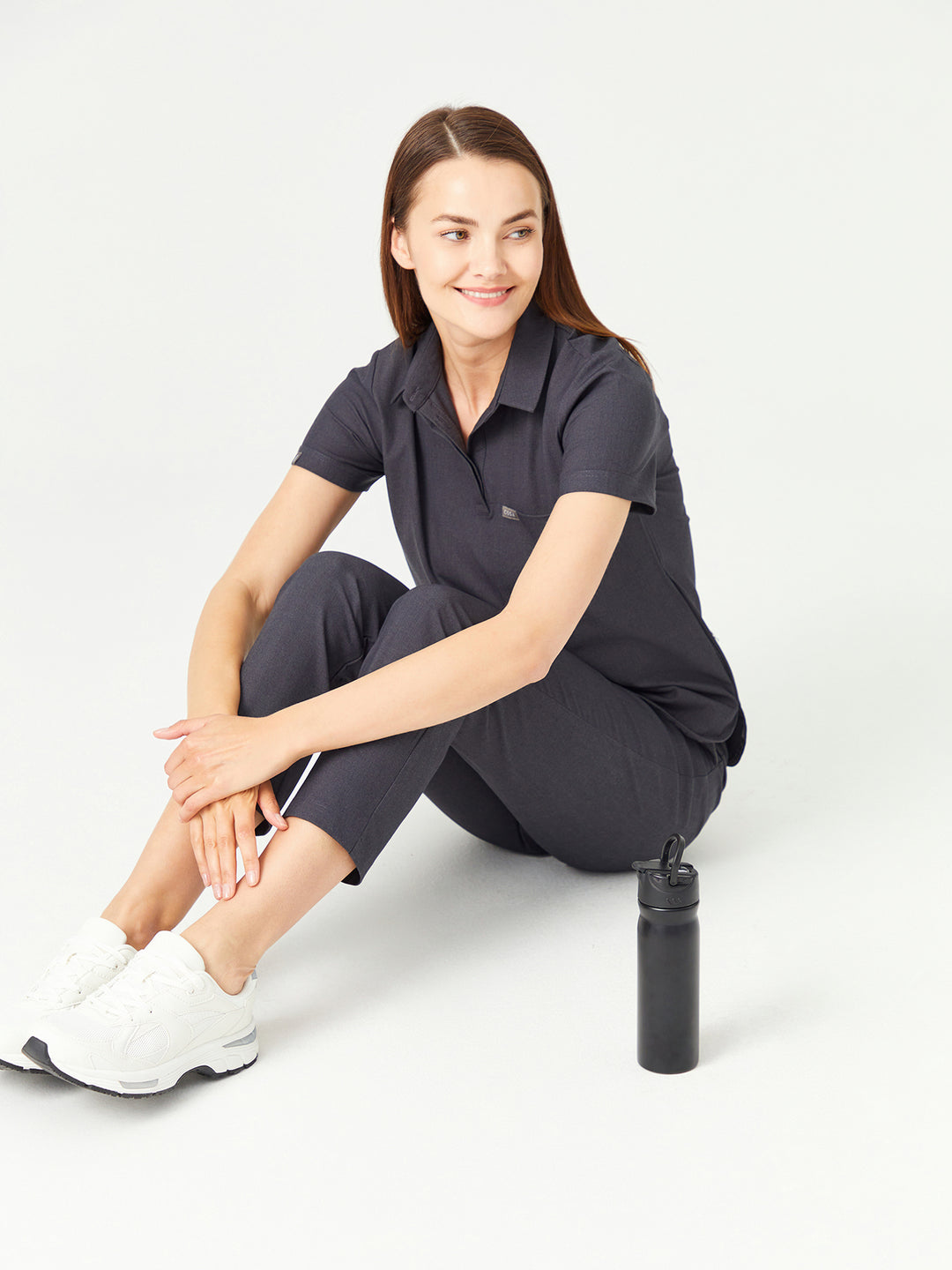 Fit Medical 03  Дамски Медицински панталони - Антрацит