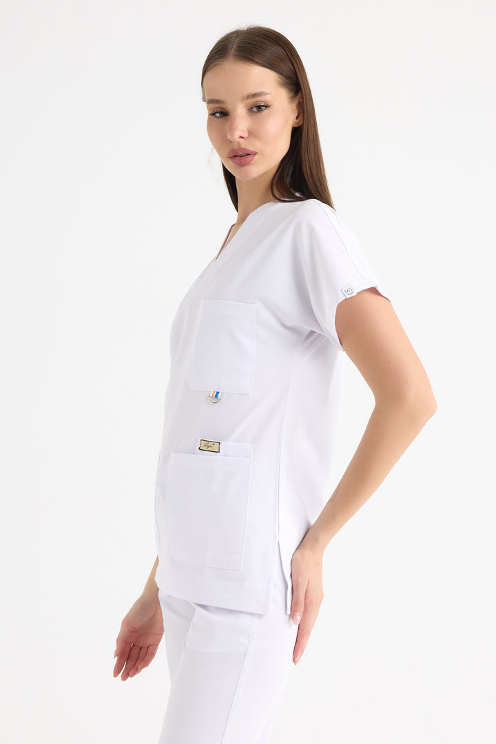 Fit Medical Premium униформa - Бял