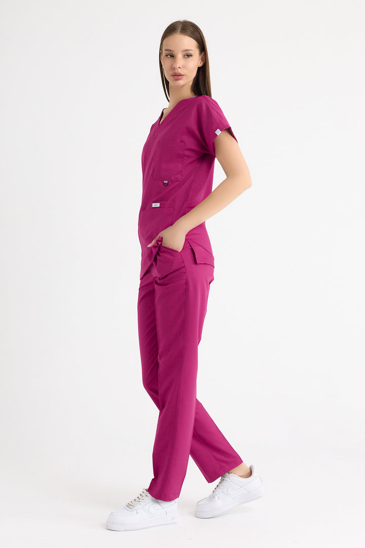 Fit Medical Premium униформa - Цвят Cherry
