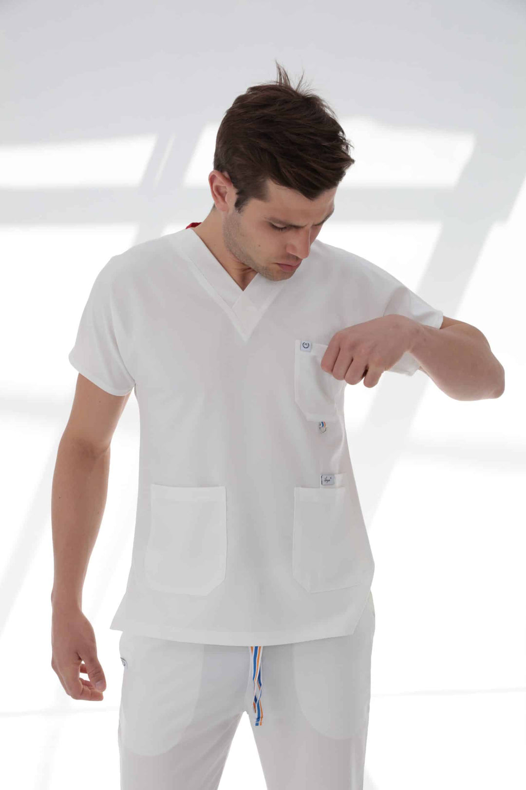 Fit Medical Premium униформa - Бял
