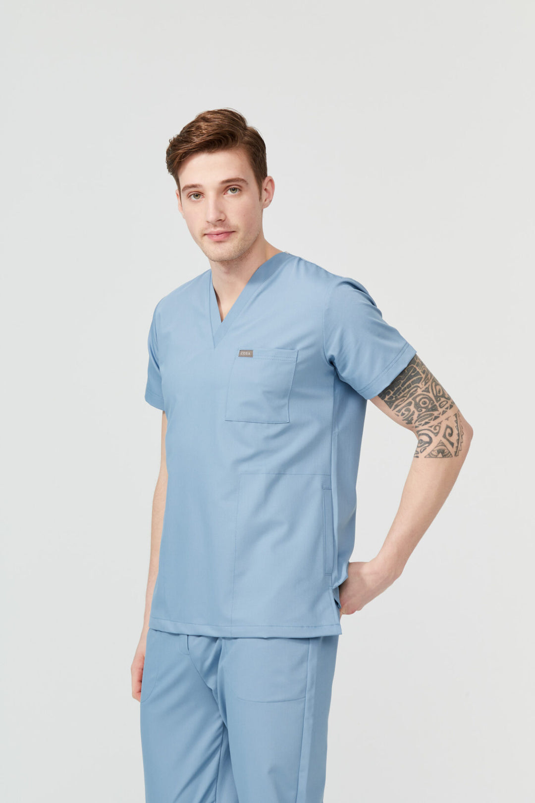 Fit Medical Premium PLUS Man униформa -  Цвят Небесно синьо
