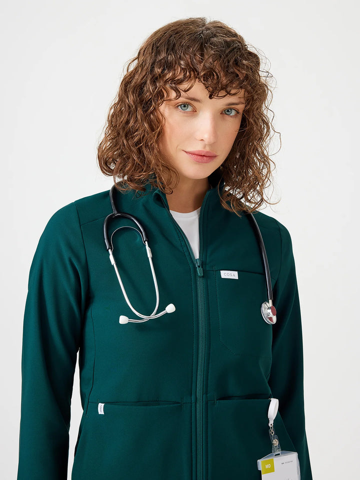 Fit Medical Uniform  Polar Jacket  Дамско - Петролено