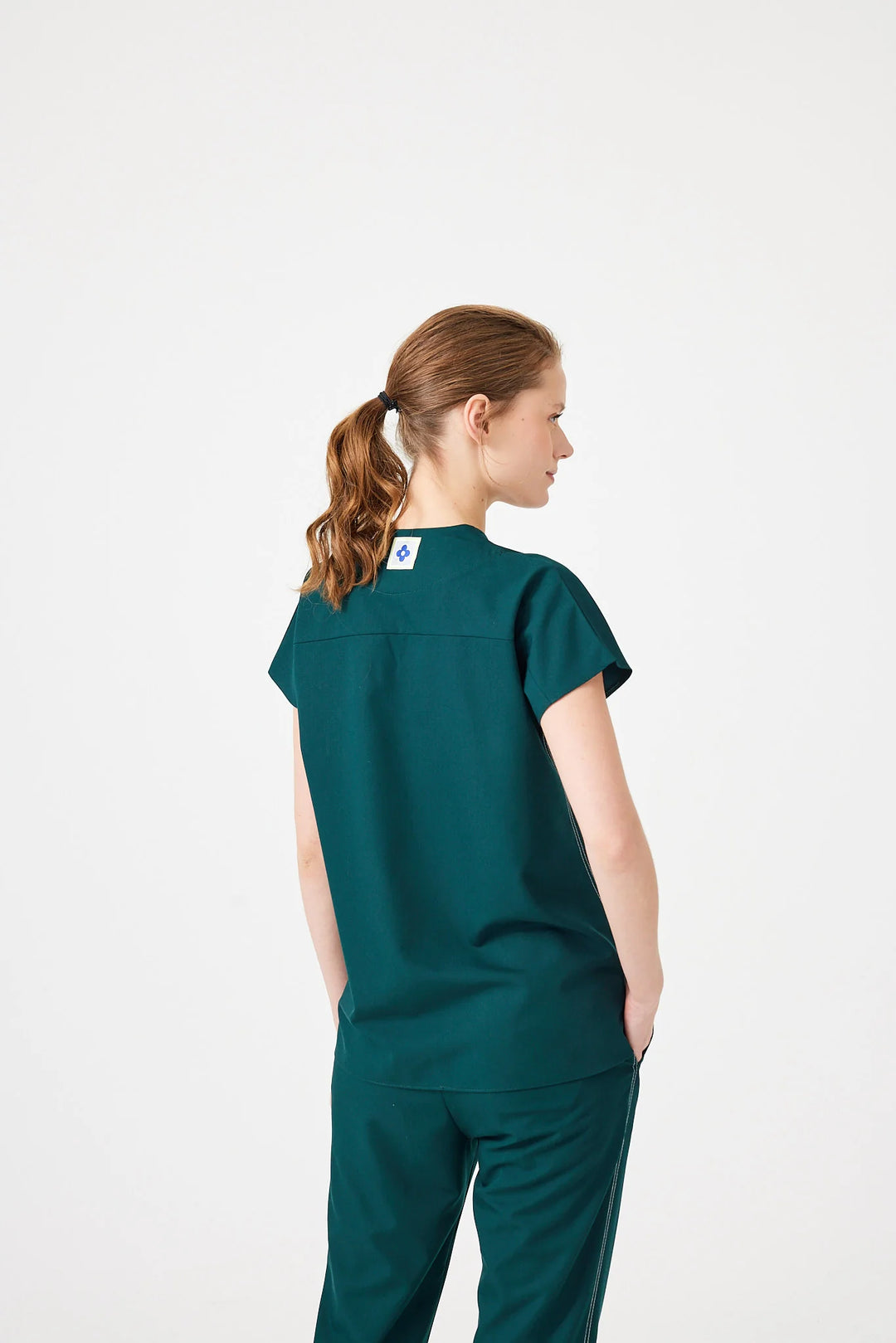 Fit Medical Медицинска туника Flora  -  Цвят Петролено Зелено