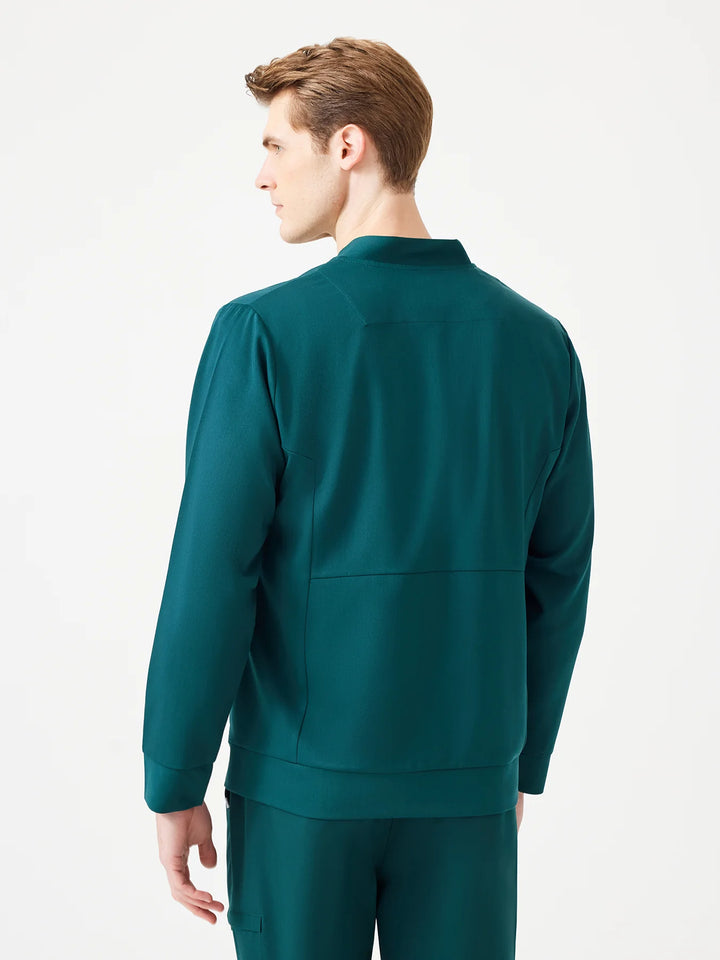 Fit Medical Uniform Bomber Jacket  Men - Петролено