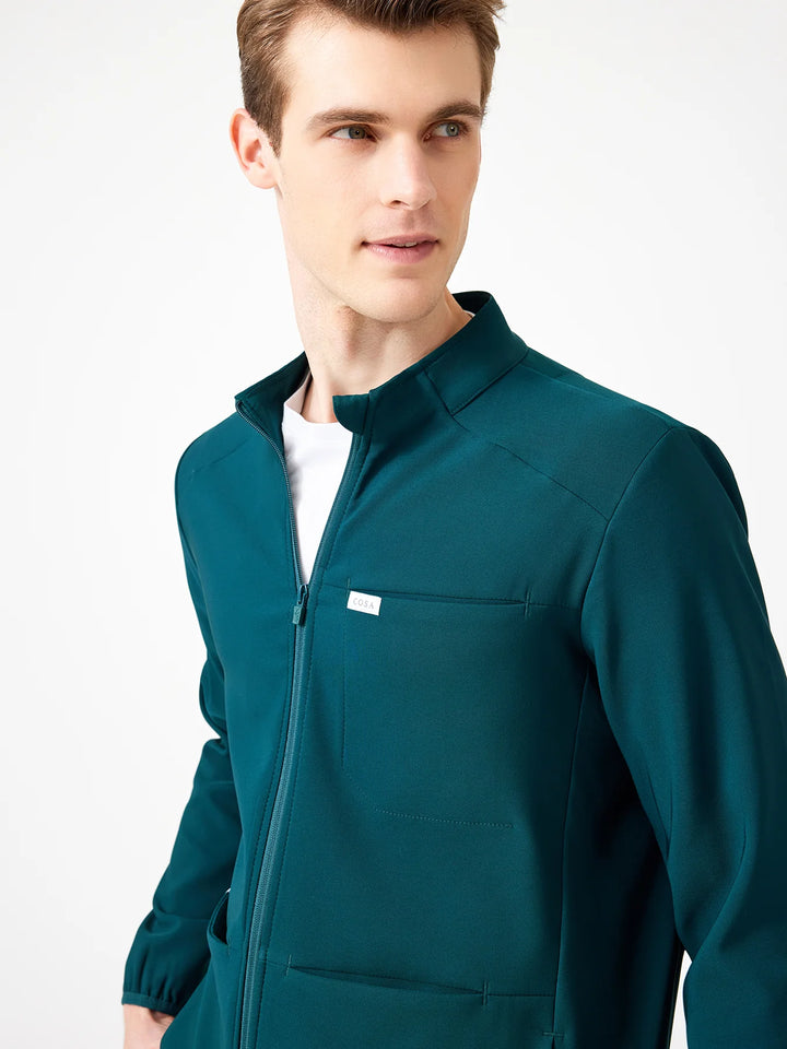 Fit Medical Uniform  Polar Jacket  MEN - Петролено