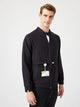 Fit Medical Uniform Bomber Jacket  Men - Черен