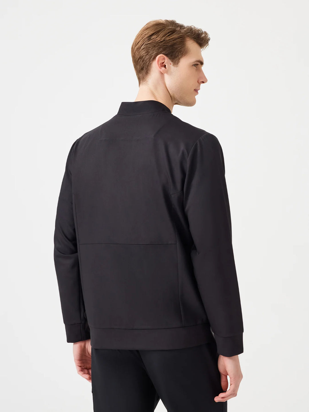 Fit Medical Uniform Bomber Jacket  Men - Черен