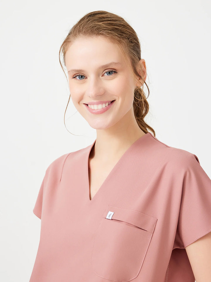 Fit Medical Медицинска туника Flora  -  Цвят Пудра