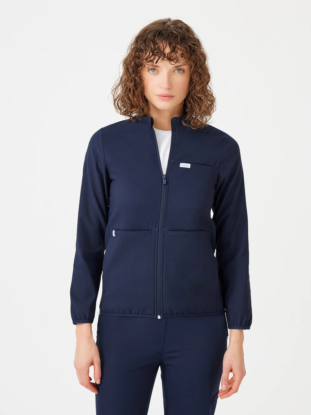 Fit Medical Uniform  Polar Jacket  Дамско - тъмносин цвят