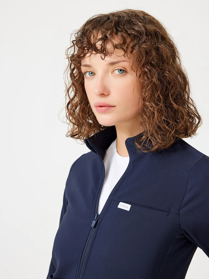 Fit Medical Uniform  Polar Jacket  Дамско - тъмносин цвят