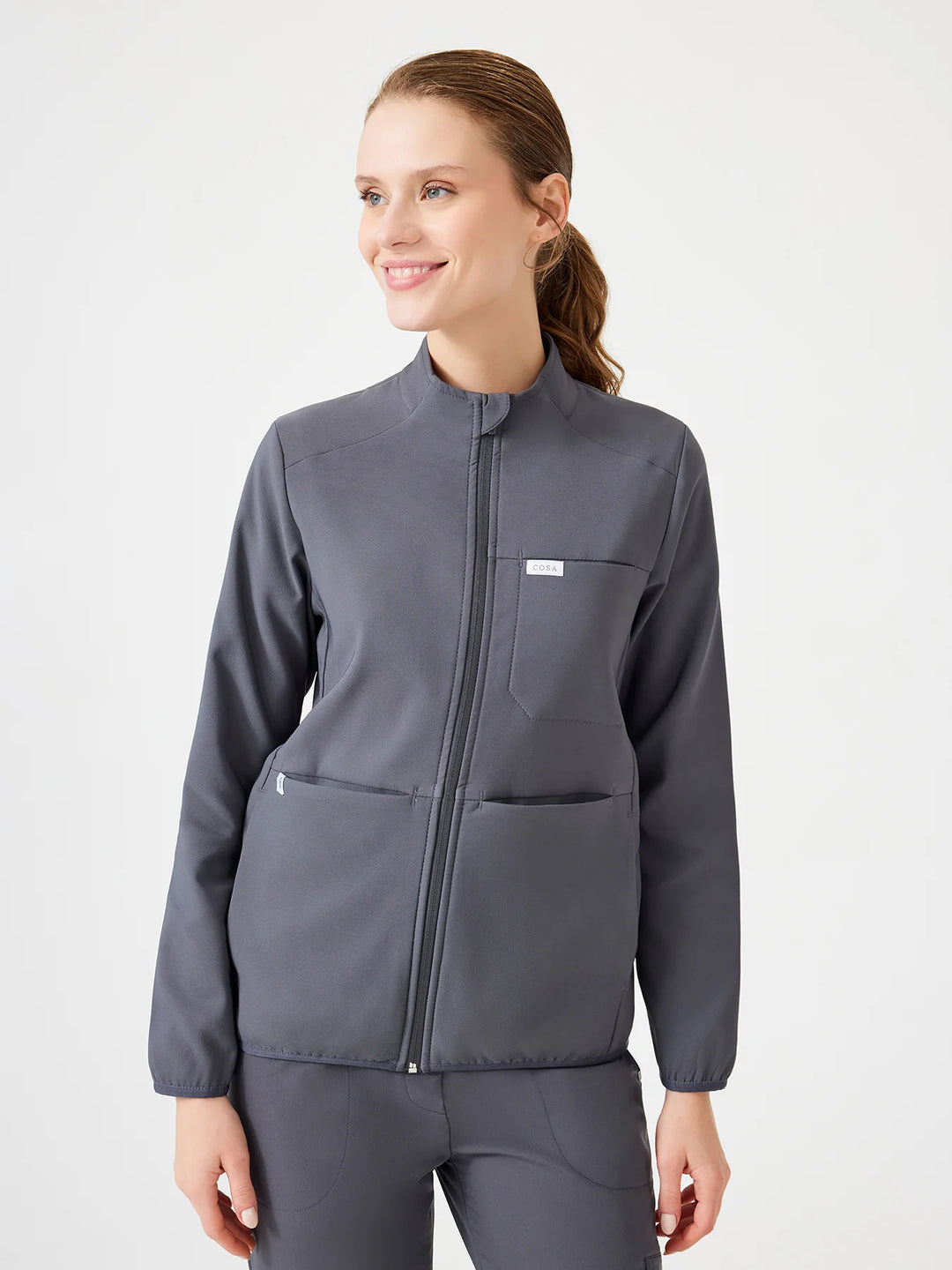 Fit Medical Uniform  Polar Jacket  Дамско - Антрацит