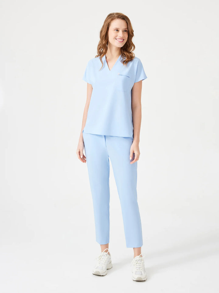 Fit Medical Медицински панталони Flora  -  Цвят Ice Blue