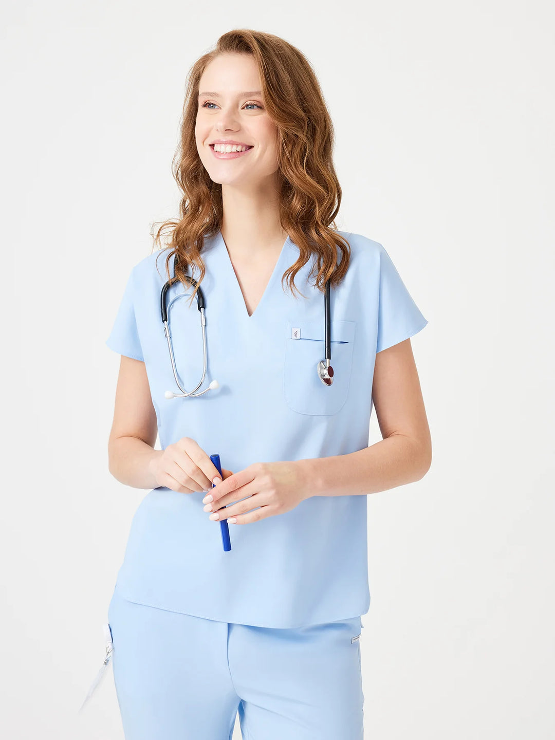 Fit Medical Медицинска туника Flora  -  Цвят Ice Blue
