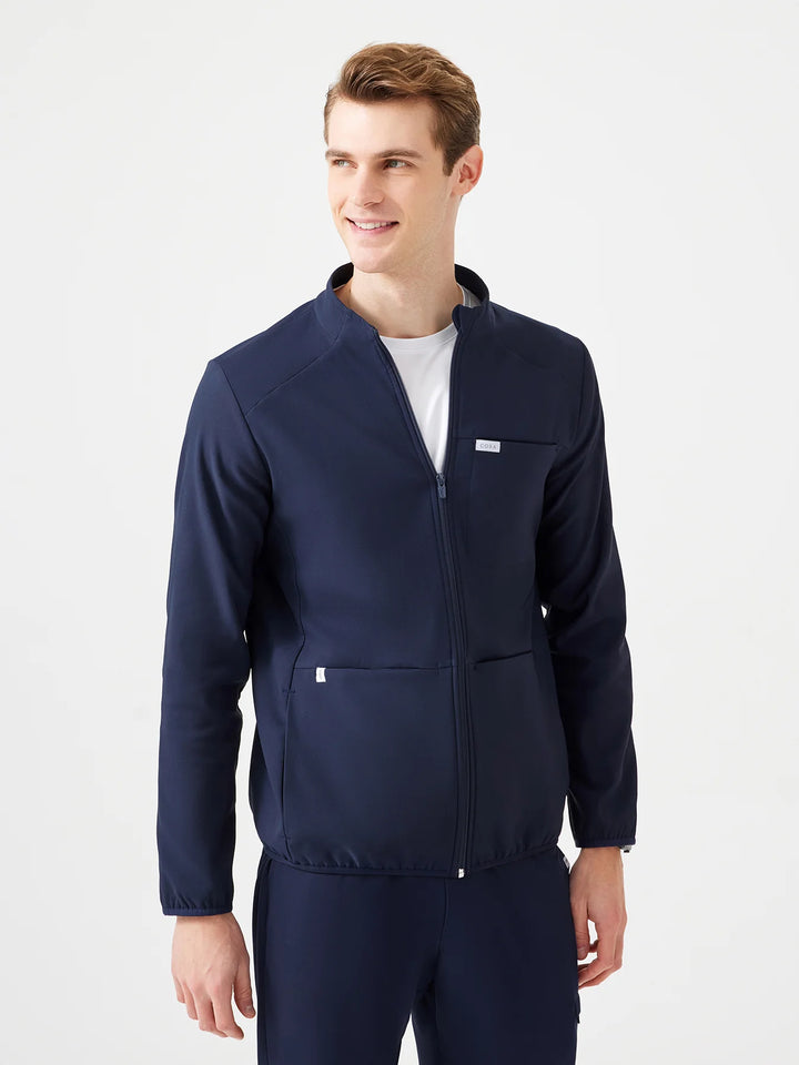 Fit Medical Uniform  Polar Jacket MEN - тъмносин цвят