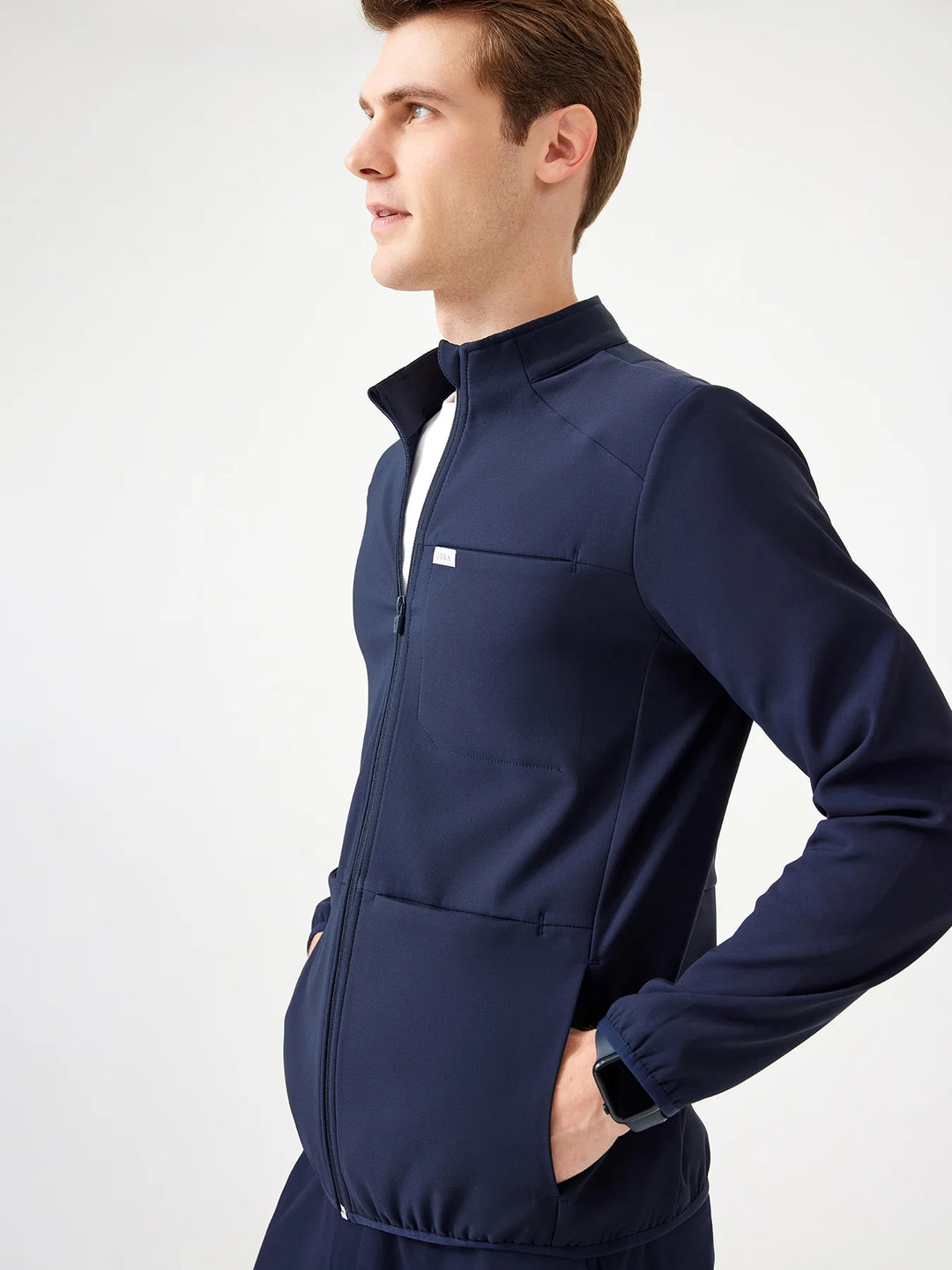 Fit Medical Uniform  Polar Jacket MEN - тъмносин цвят