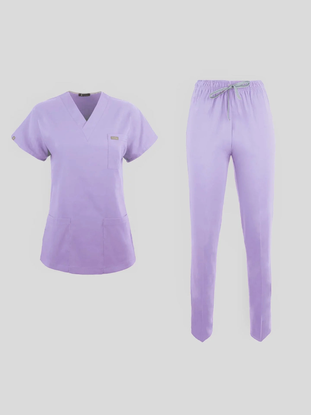 Fit Medical Basic- V Neck комплект унисекс - Цвят Лилак