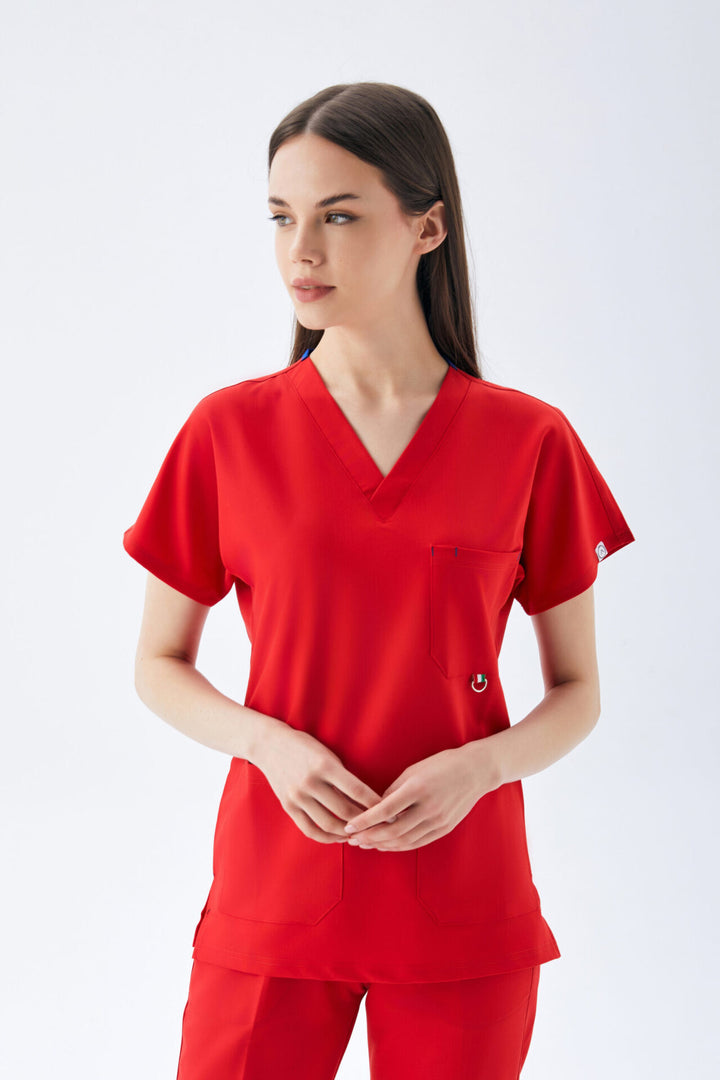 Fit Medical Premium униформa - Червен