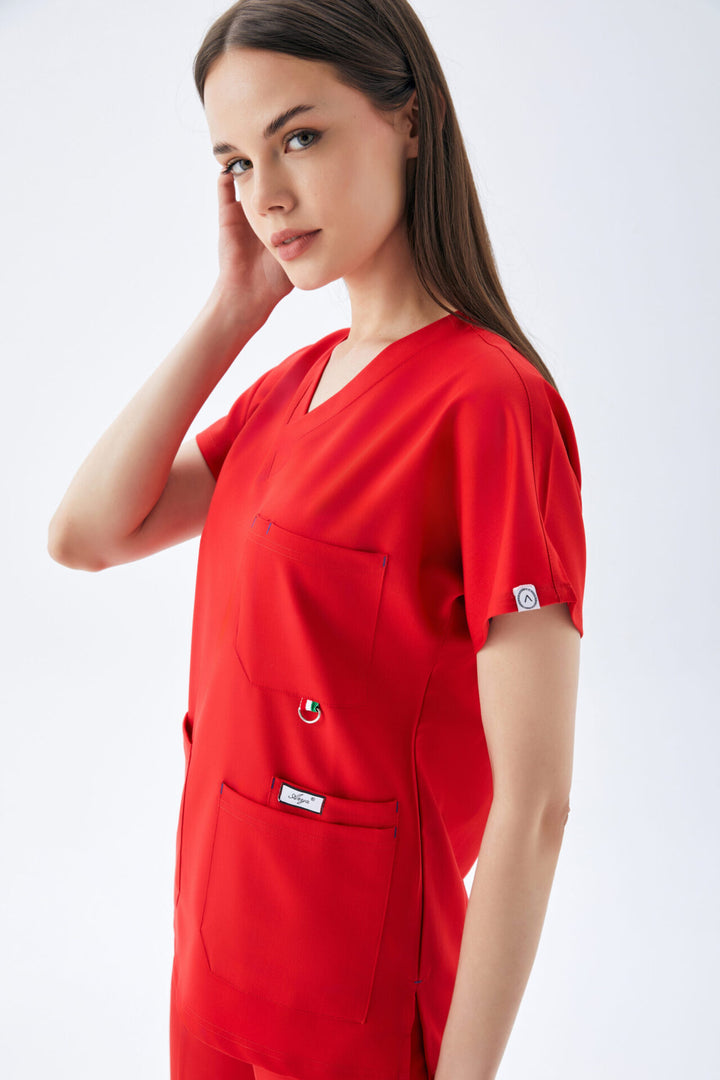 Fit Medical Premium униформa - Червен