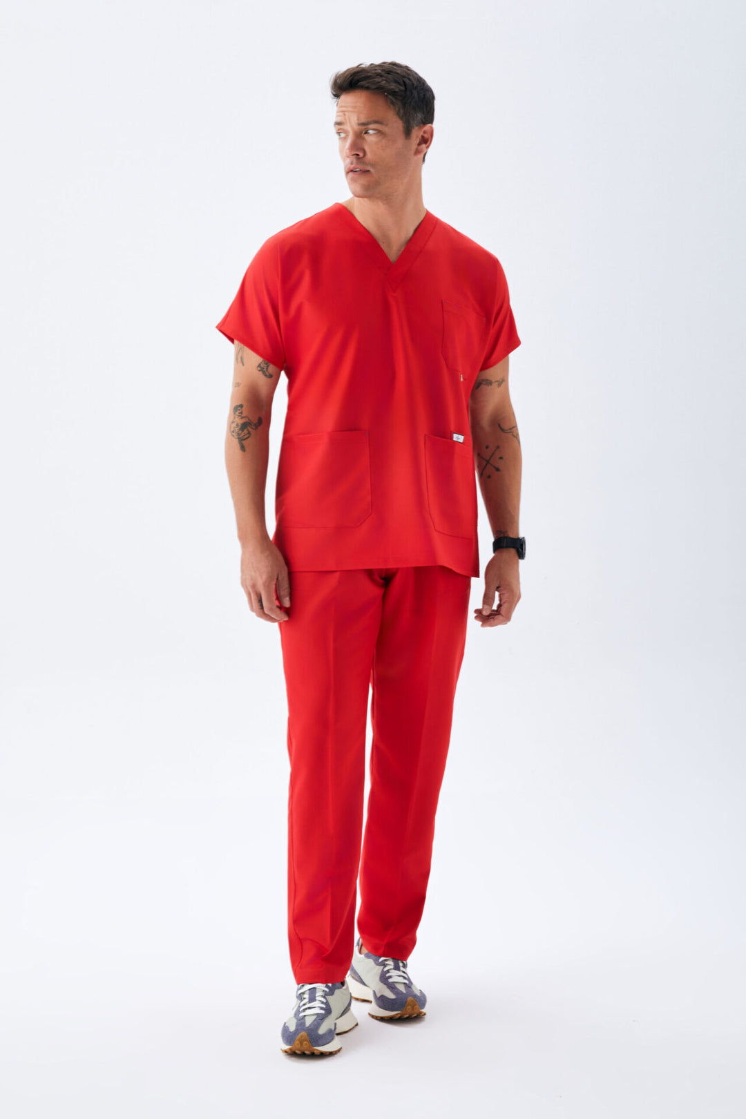 Fit Medical Premium униформa - Цвят Червен