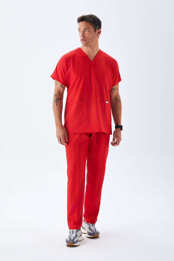 Fit Medical Premium униформa - Цвят Червен