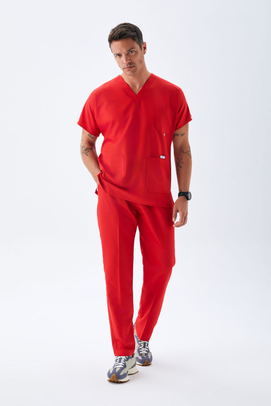 Fit Medical Premium униформa - Цвят Червен