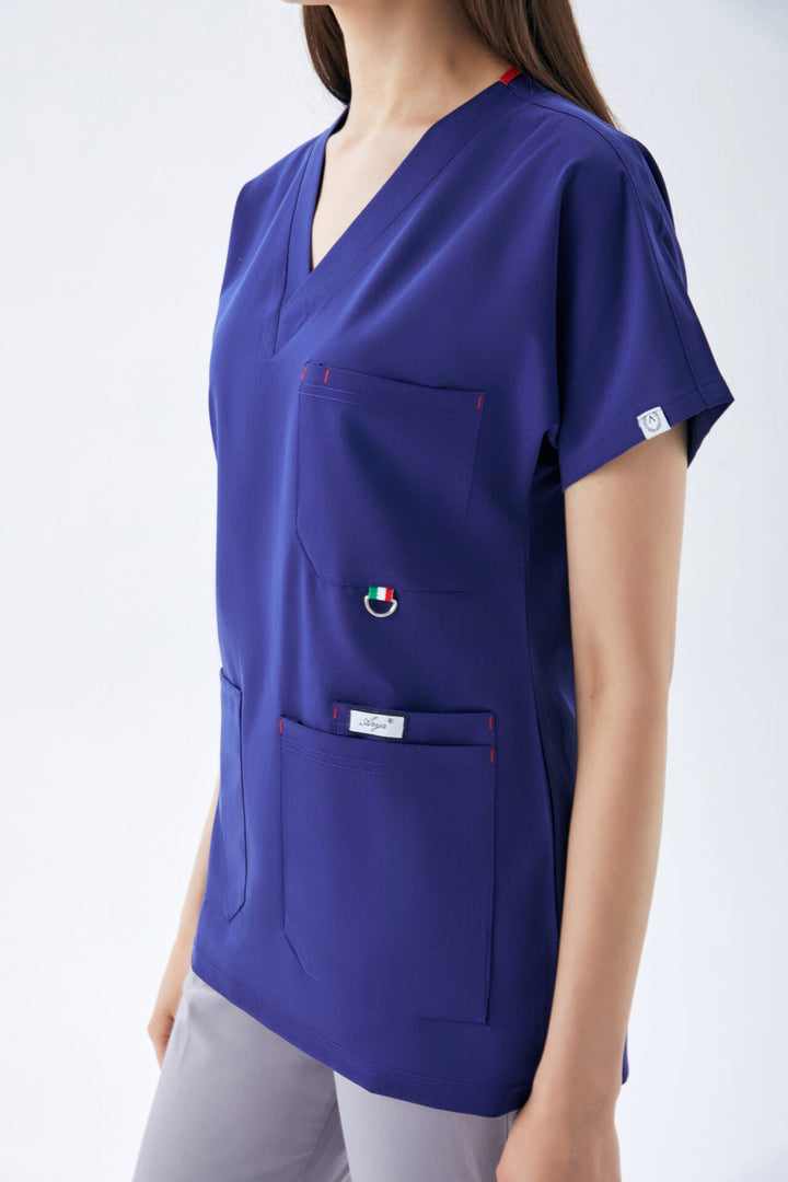 Fit Medical Premium униформa - Cив - Кралско синьо