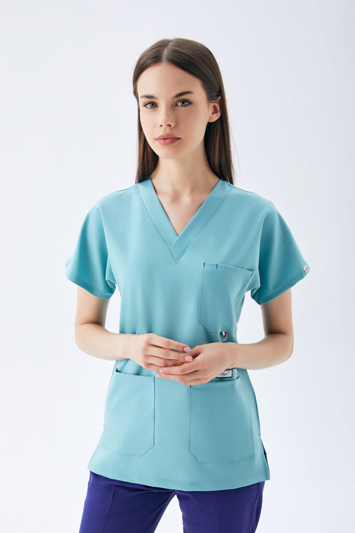 Fit Medical Premium униформa - Цвят Кралско синьо / Аква