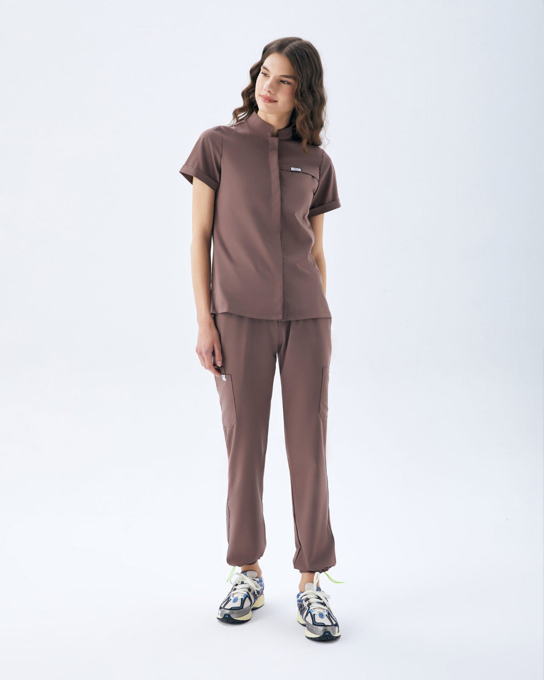 Fit Medical TOKYO SERİES униформa - Цвят Dark Espresso