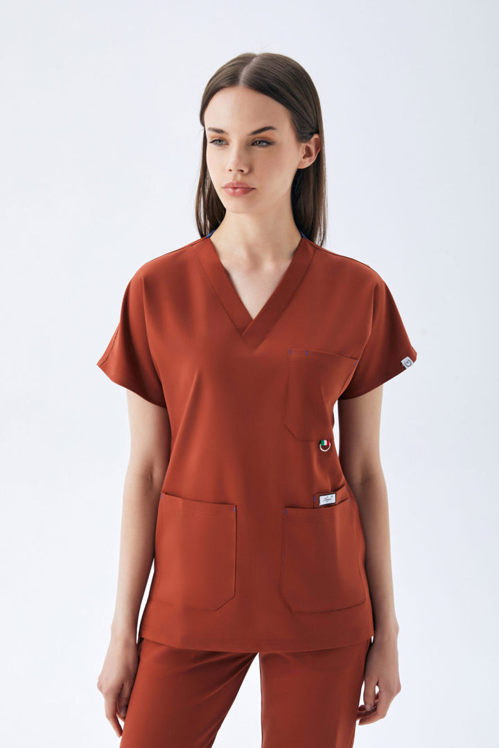 Fit Medical Premium униформa - Цвят Керемидено