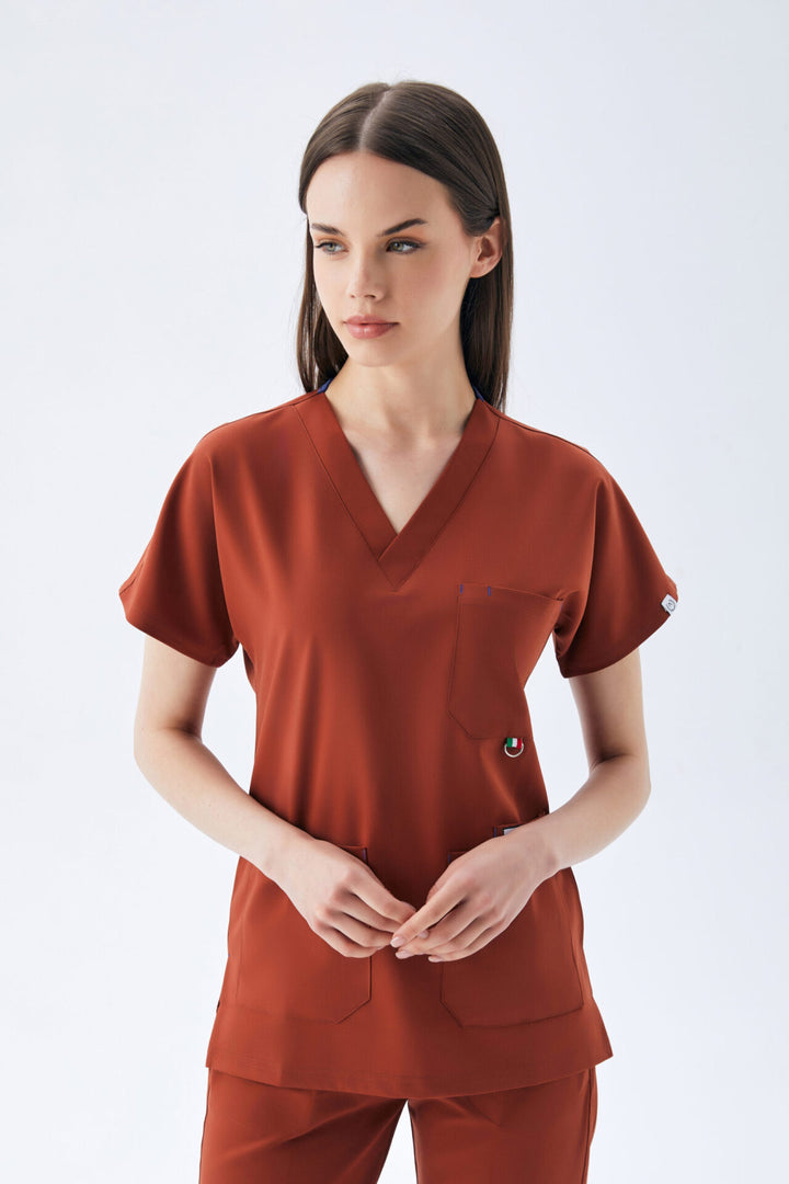 Fit Medical Premium униформa - Цвят Керемидено