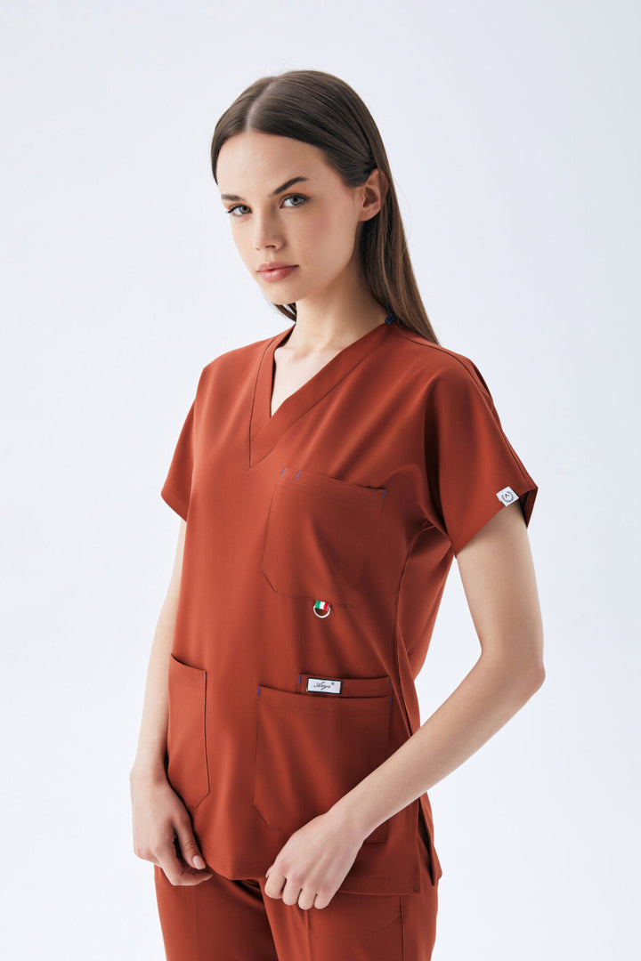 Fit Medical Premium униформa - Цвят Керемидено
