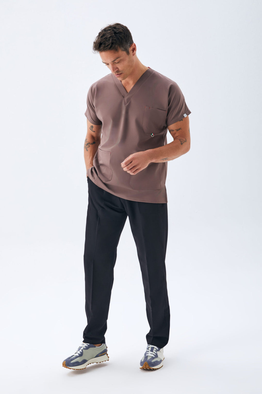 Fit Medical Premium униформa - Цвят Eспресо - Черно