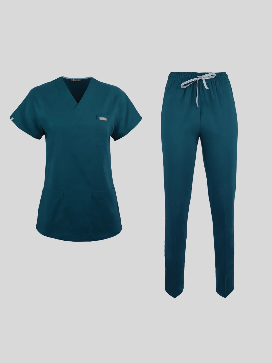Fit Medical Basic- V Neck комплект унисекс - Цвят Петролено