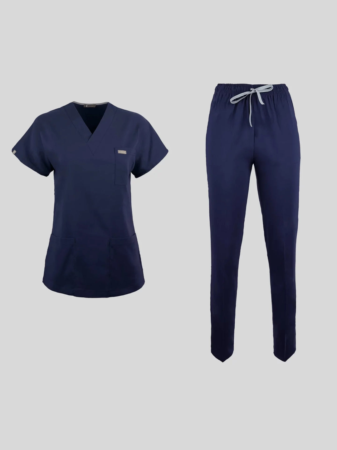 Fit Medical Basic- V Neck комплект унисекс - Цвят Night Blue